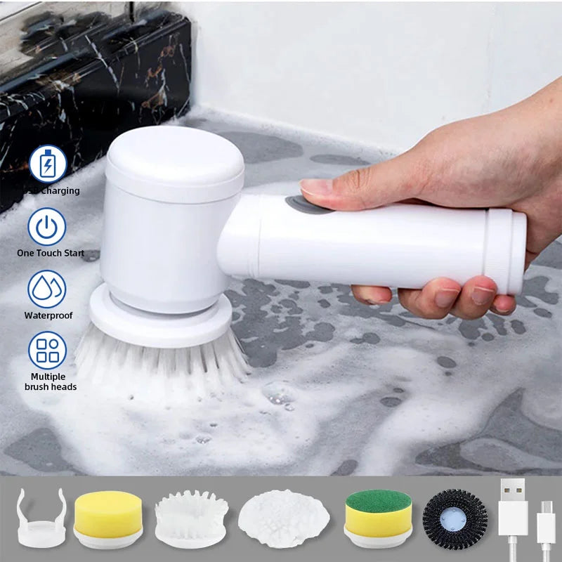 Five in One Multifunctional Electric Cleaning tools.