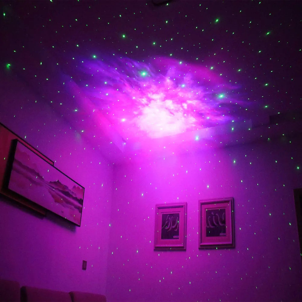 Astronaut Led Galaxy Projector Night Lights Sky Laser Star Nebula Projection Desk Lamps For Bedroom Decoration.